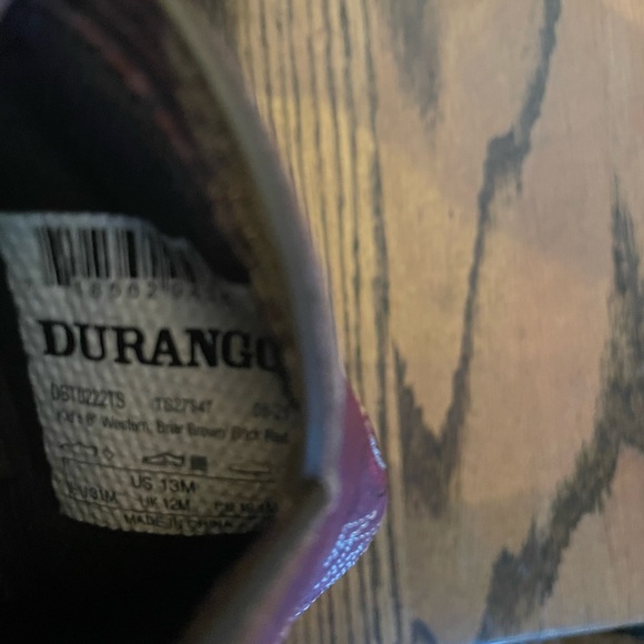 Durango Pink and Brown Western Boots - Picture 4 of 9